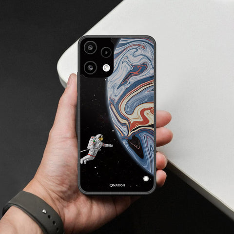 Nothing Phone 3a Lite Cover - Cosmic Marble Astronaut Design - HQ Premium Shine Durable Shatterproof Case