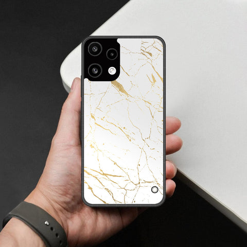 Nothing Phone 3a Lite Cover - White Marble Series 2 - HQ Premium Shine Durable Shatterproof Case