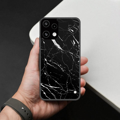 Nothing Phone 3a Lite Cover - Black Marble Series - HQ Premium Shine Durable Shatterproof Case