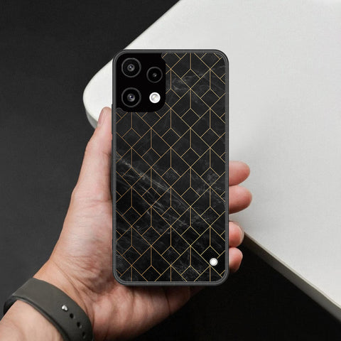 Nothing Phone 3a Lite Cover - Black Marble Series - HQ Premium Shine Durable Shatterproof Case