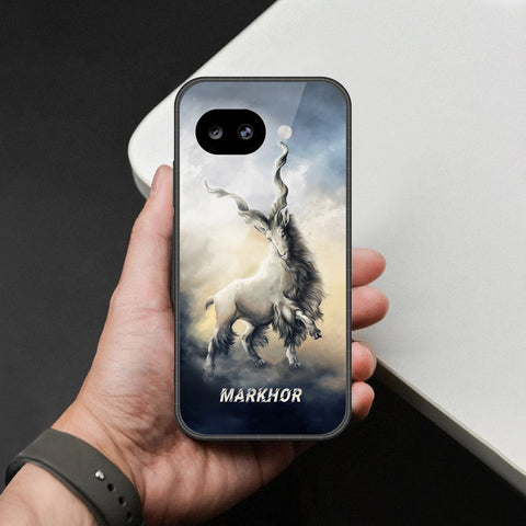 Google Pixel 10a Cover - Markhor Series - HQ Ultra Shine Premium Infinity Glass Soft Silicon Borders Case