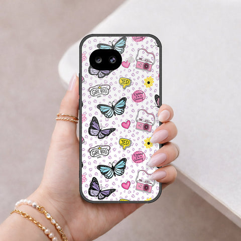 Google Pixel 10a Cover - Vanilla Dream Series - HQ Ultra Shine Premium Infinity Glass Soft Silicon Borders Case