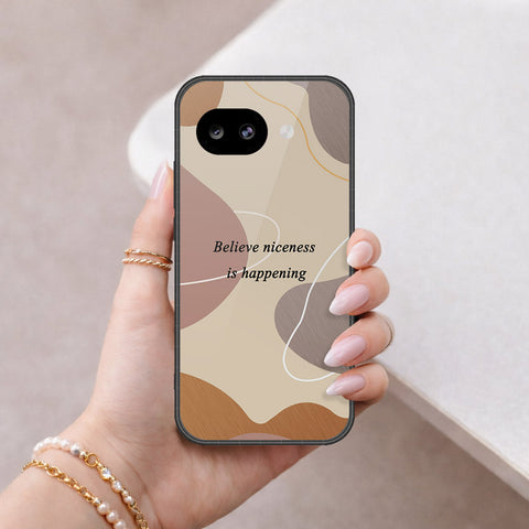 Google Pixel 10a Cover - Happy Series - HQ Ultra Shine Premium Infinity Glass Soft Silicon Borders Case