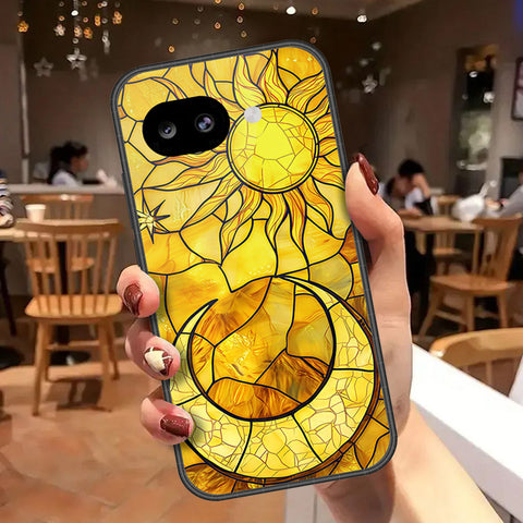 Google Pixel 10a Cover - Celestial Starry Universe Series - HQ Ultra Shine Premium Infinity Glass Soft Silicon Borders Case
