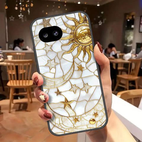 Google Pixel 10a Cover - Celestial Starry Universe Series - HQ Ultra Shine Premium Infinity Glass Soft Silicon Borders Case