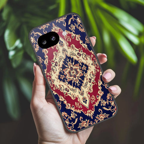 Google Pixel 10a Cover - ONation Persian Rugs Series 2 - HQ Ultra Shine Premium Infinity Glass Soft Silicon Borders Case