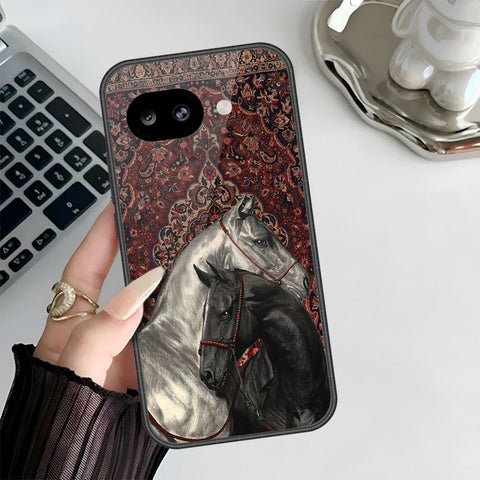 Google Pixel 10a Cover - ONation Persian Rugs Series 3 - HQ Ultra Shine Premium Infinity Glass Soft Silicon Borders Case