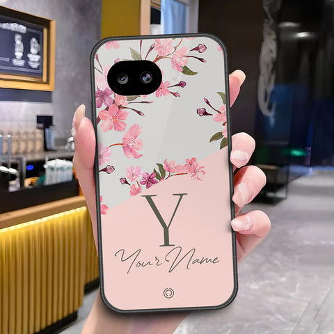 Google Pixel 10a Cover - ONation Your Name Series - HQ Ultra Shine Premium Infinity Glass Soft Silicon Borders Case