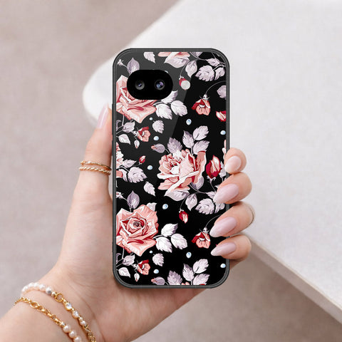 Google Pixel 10a Cover - Floral Series - HQ Ultra Shine Premium Infinity Glass Soft Silicon Borders Case