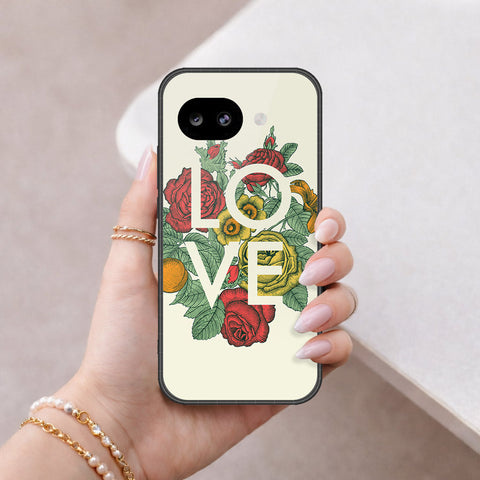 Google Pixel 10a Cover - Floral Series 2 - HQ Ultra Shine Premium Infinity Glass Soft Silicon Borders Case