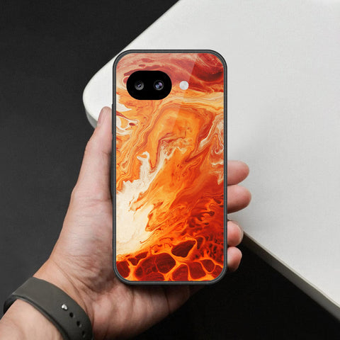 Google Pixel 10a Cover - Mystic Marble Series - HQ Ultra Shine Premium Infinity Glass Soft Silicon Borders Case