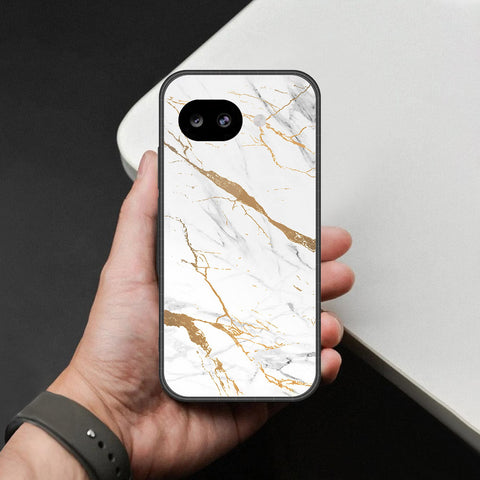 Google Pixel 10a Cover - Mystic Marble Series - HQ Ultra Shine Premium Infinity Glass Soft Silicon Borders Case