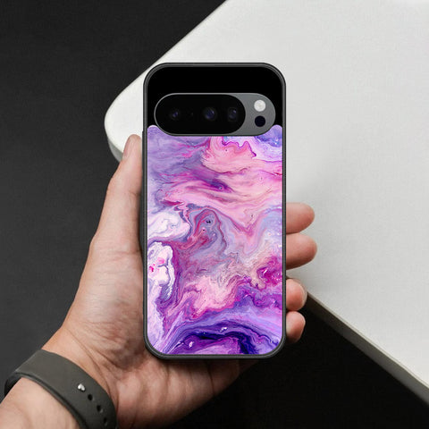 Google Pixel 11 Pro XL Cover - Colorful Marble Series - HQ Premium Shine Durable Shatterproof Case