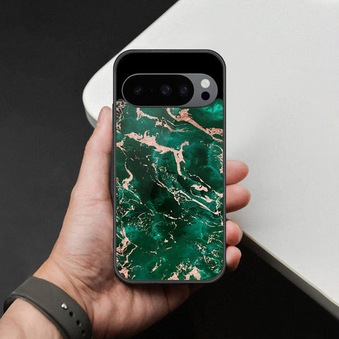 Google Pixel 11 Pro XL Cover - Colorful Marble Series - HQ Premium Shine Durable Shatterproof Case
