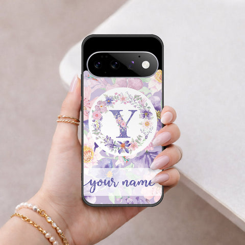 Google Pixel 11 Cover - Personalized Alphabet Series - HQ Premium Shine Durable Shatterproof Case
