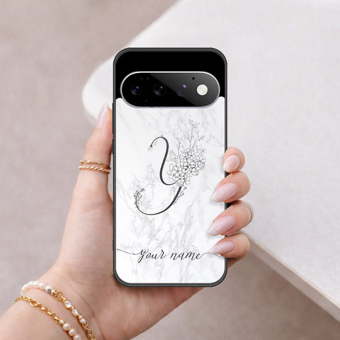 Google Pixel 11 Cover - Personalized Alphabet Series - HQ Premium Shine Durable Shatterproof Case