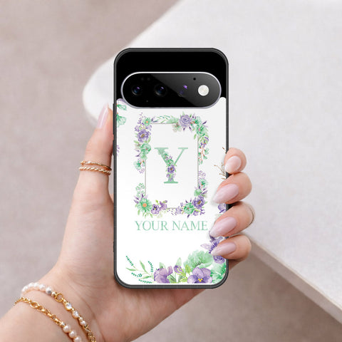 Google Pixel 11 Cover - Personalized Alphabet Series - HQ Premium Shine Durable Shatterproof Case