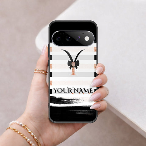 Google Pixel 11 Cover - Personalized Alphabet Series - HQ Premium Shine Durable Shatterproof Case