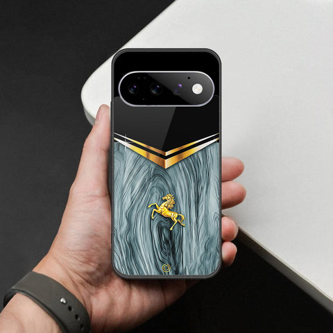 Google Pixel 11 Pro Cover - Majestic Royal V Design - HQ Premium Shine Durable Shatterproof Case
