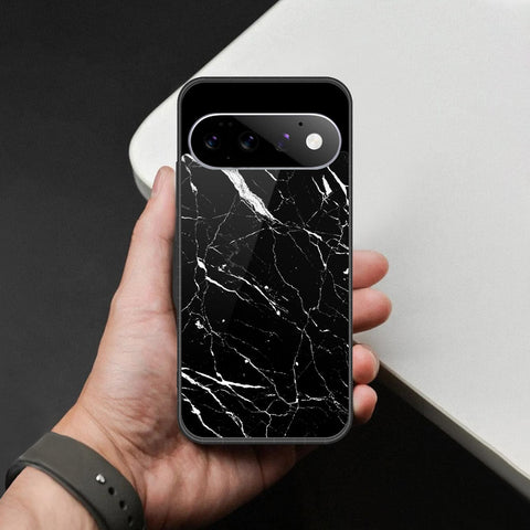 Google Pixel 11 Cover - Black Marble Series - HQ Premium Shine Durable Shatterproof Case