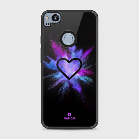 Google Pixel 2 Cover - Onation Heart Series - HQ Premium Shine Durable Shatterproof Case