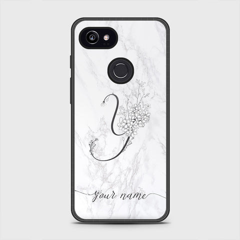 Google Pixel 2 XL Cover - Personalized Alphabet Series - HQ Premium Shine Durable Shatterproof Case