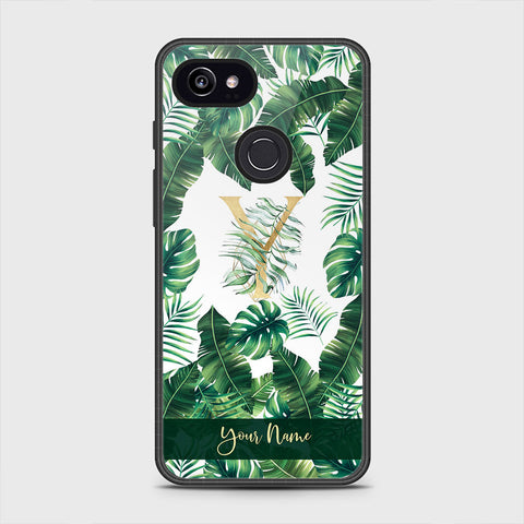 Google Pixel 2 XL Cover - Personalized Alphabet Series - HQ Premium Shine Durable Shatterproof Case