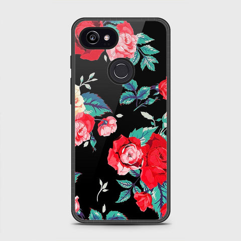 Google Pixel 2 XL Cover - Floral Series - HQ Premium Shine Durable Shatterproof Case