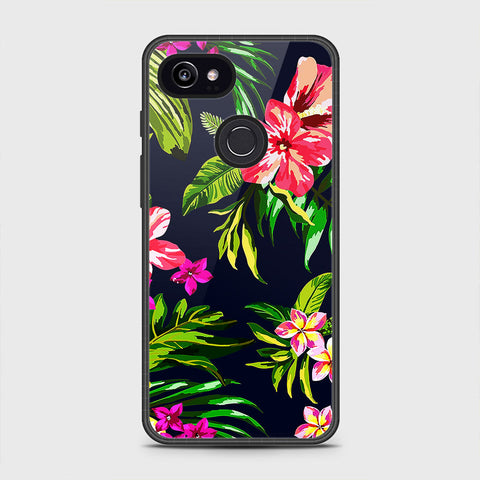 Google Pixel 2 XL Cover - Floral Series - HQ Premium Shine Durable Shatterproof Case
