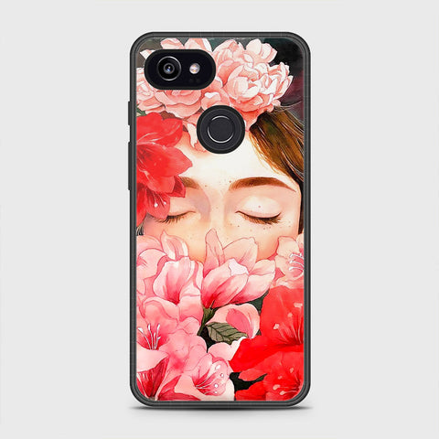 Google Pixel 2 XL Cover - Floral Series - HQ Premium Shine Durable Shatterproof Case