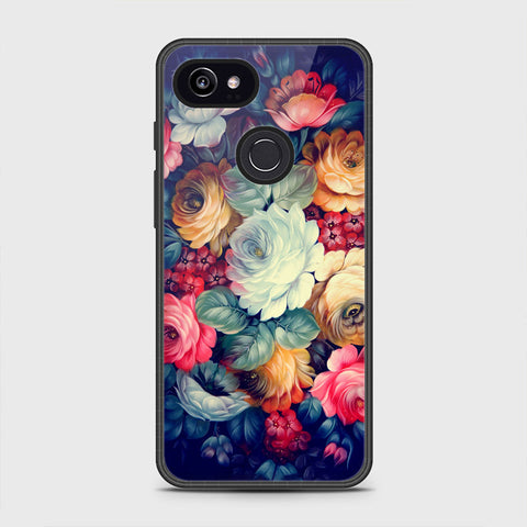Google Pixel 2 XL Cover - Floral Series 2 - HQ Premium Shine Durable Shatterproof Case