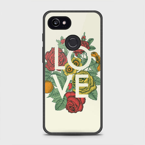 Google Pixel 2 XL Cover - Floral Series 2 - HQ Premium Shine Durable Shatterproof Case