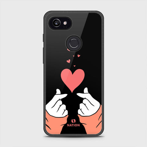 Google Pixel 2 XL Cover - Onation Heart Series - HQ Premium Shine Durable Shatterproof Case