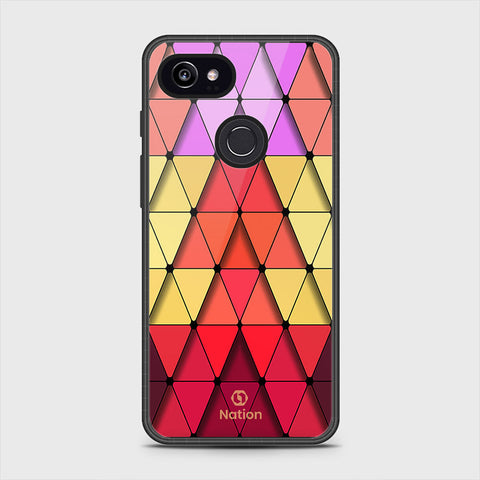 Google Pixel 2 XL Cover - Onation Pyramid Series - HQ Premium Shine Durable Shatterproof Case