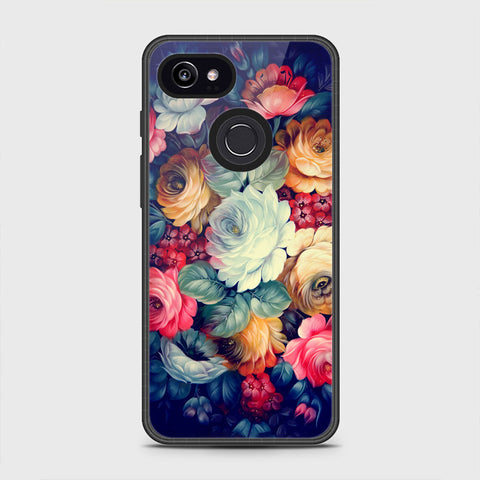 Google Pixel 3 XL Cover - Floral Series 2 - HQ Premium Shine Durable Shatterproof Case