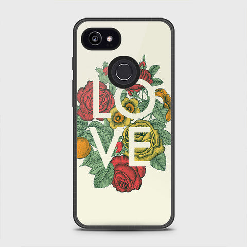 Google Pixel 3 XL Cover - Floral Series 2 - HQ Premium Shine Durable Shatterproof Case
