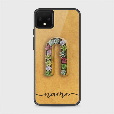 Google Pixel 4 XL Cover - Personalized Alphabet Series - HQ Premium Shine Durable Shatterproof Case