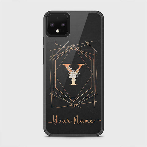 Google Pixel 4 XL Cover - Personalized Alphabet Series - HQ Premium Shine Durable Shatterproof Case