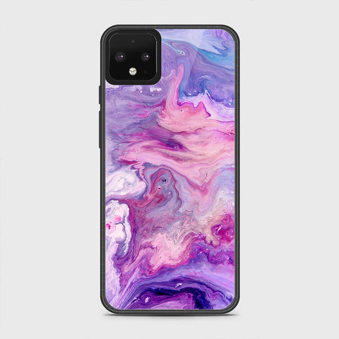 Google Pixel 4 XL Cover - Colorful Marble Series - HQ Premium Shine Durable Shatterproof Case