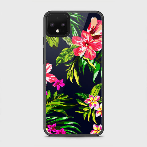 Google Pixel 4 XL Cover - Floral Series - HQ Premium Shine Durable Shatterproof Case