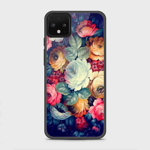 Google Pixel 4 XL Cover - Floral Series 2 - HQ Premium Shine Durable Shatterproof Case