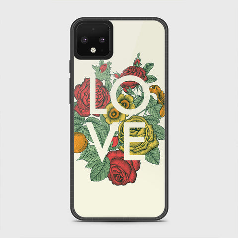 Google Pixel 4 XL Cover - Floral Series 2 - HQ Premium Shine Durable Shatterproof Case