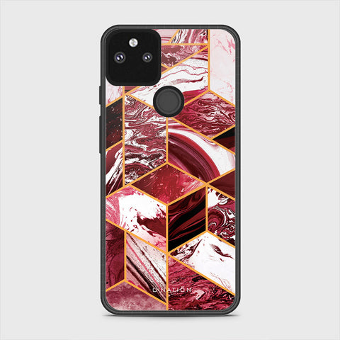 Google Pixel 5a 5G Cover - O'Nation Shades of Marble Series - HQ Premium Shine Durable Shatterproof Case