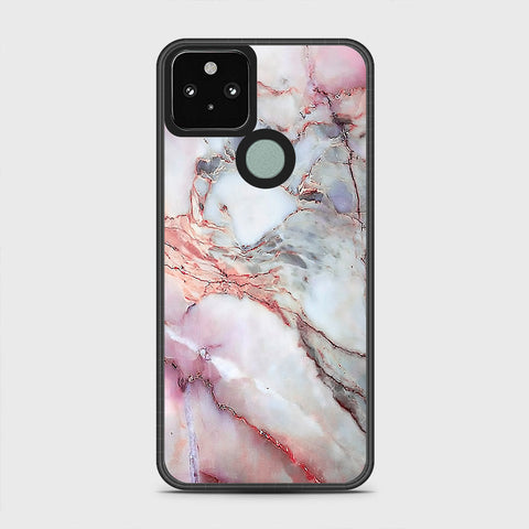 Google Pixel 5 XL Cover - Colorful Marble Series - HQ Premium Shine Durable Shatterproof Case