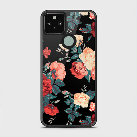 Google Pixel 5 XL Cover - Floral Series 2 - HQ Premium Shine Durable Shatterproof Case