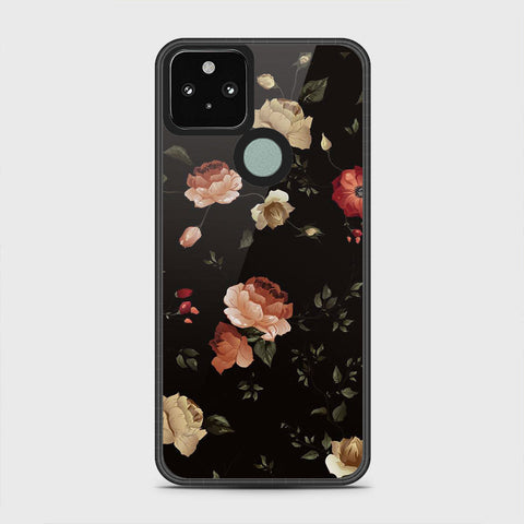 Google Pixel 5 XL Cover - Floral Series 2 - HQ Premium Shine Durable Shatterproof Case