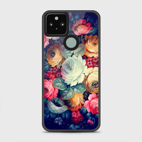 Google Pixel 5 XL Cover - Floral Series 2 - HQ Premium Shine Durable Shatterproof Case