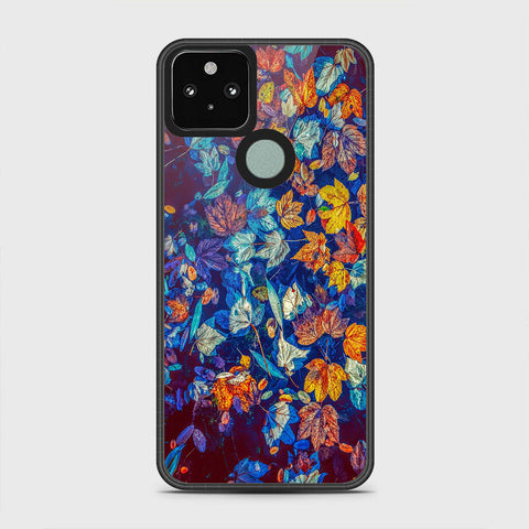 Google Pixel 5 XL Cover - Floral Series 2 - HQ Premium Shine Durable Shatterproof Case