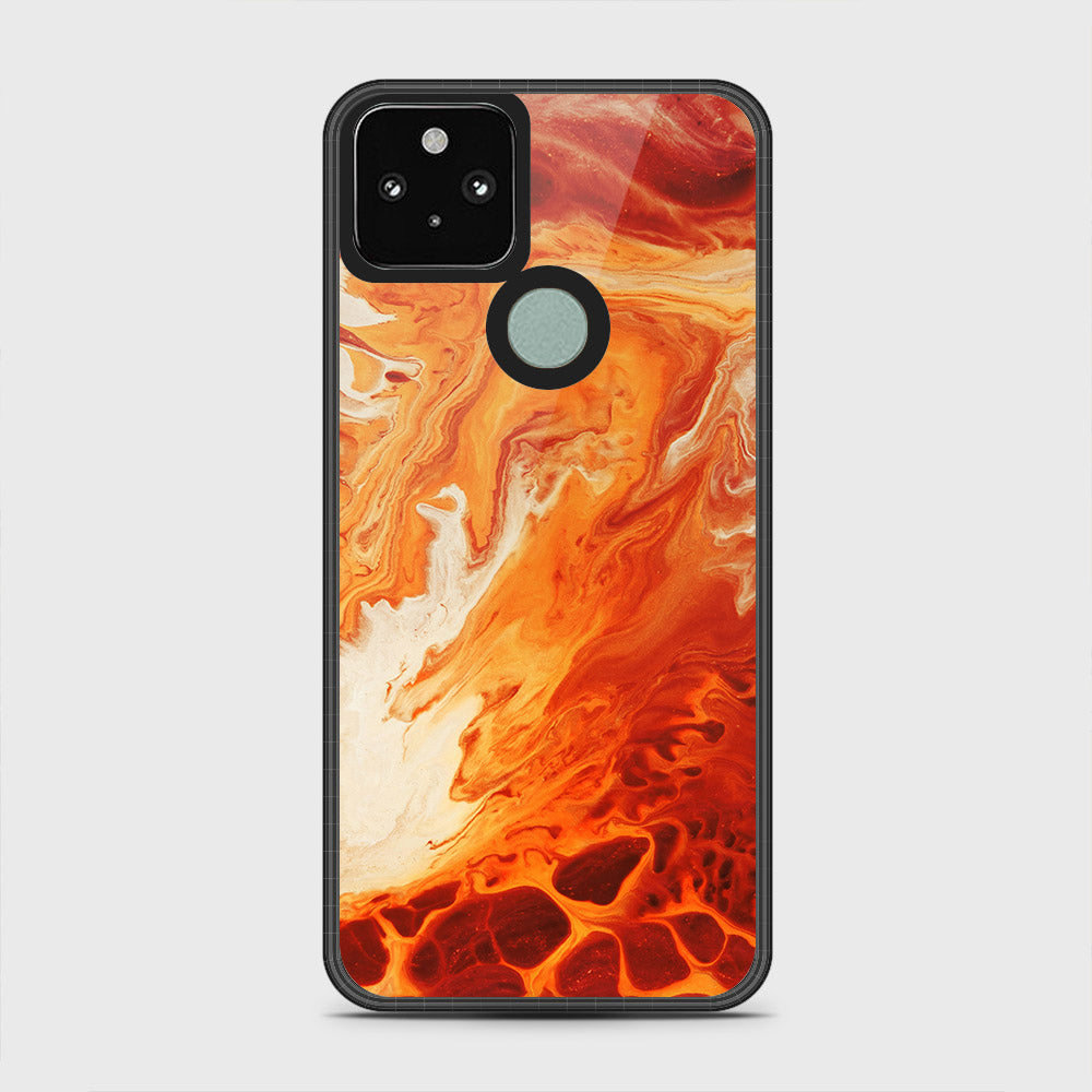 Google Pixel 5 XL Cover - Mystic Marble Series - HQ Premium Shine Durable Shatterproof Case