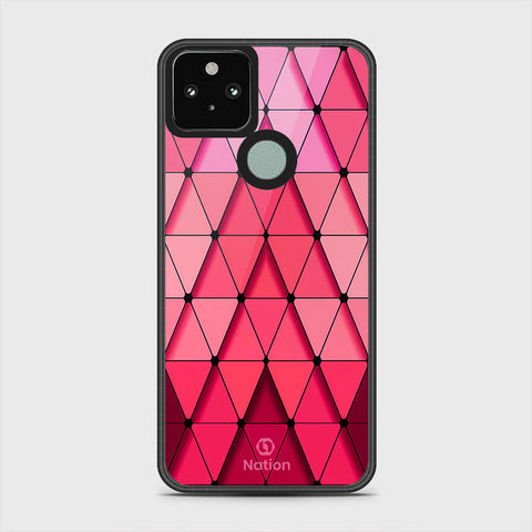 Google Pixel 5 XL Cover - Onation Pyramid Series - HQ Premium Shine Durable Shatterproof Case